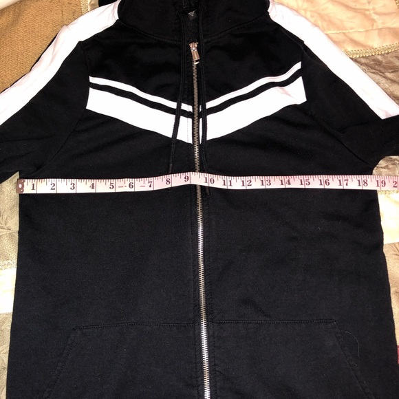 Longline Sweater w/ 2 Way Zipper - Picture 8 of 12